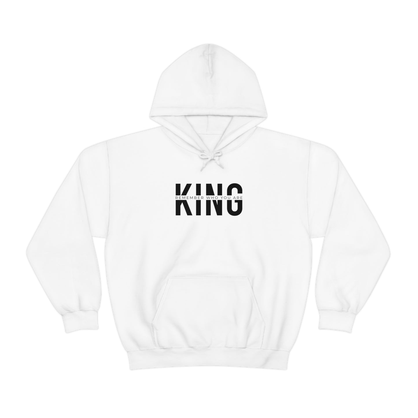 KING: Remember Who You Are (Heavy Blend™ Hooded Sweatshirt)