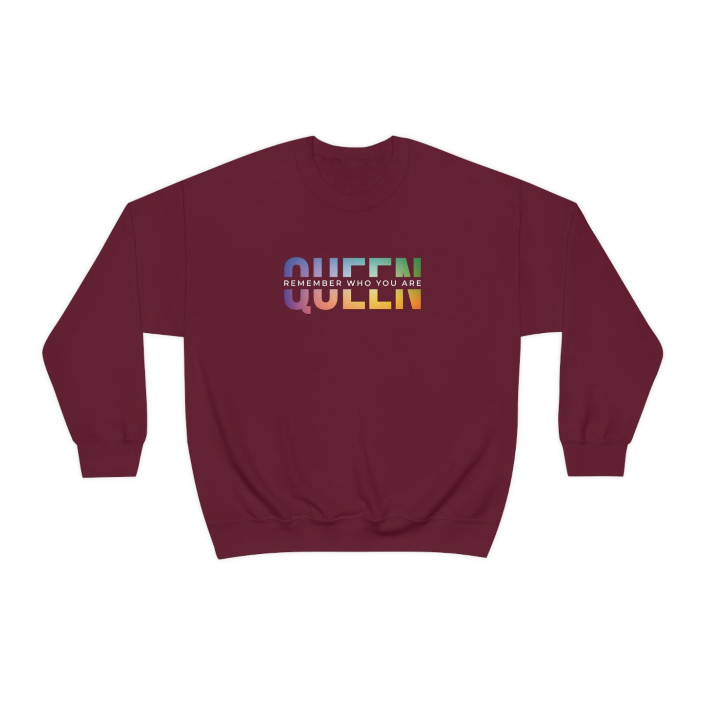 QUEEN Multi-color Crewneck Sweatshirt