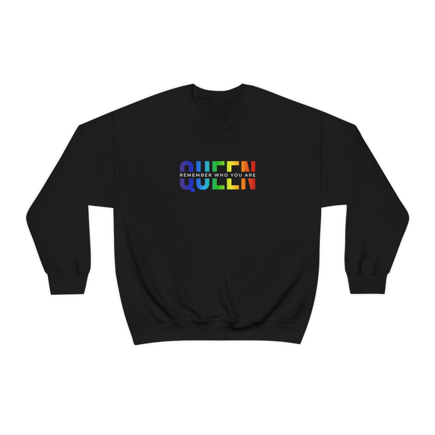 QUEEN Rainbow Crewneck Sweatshirt