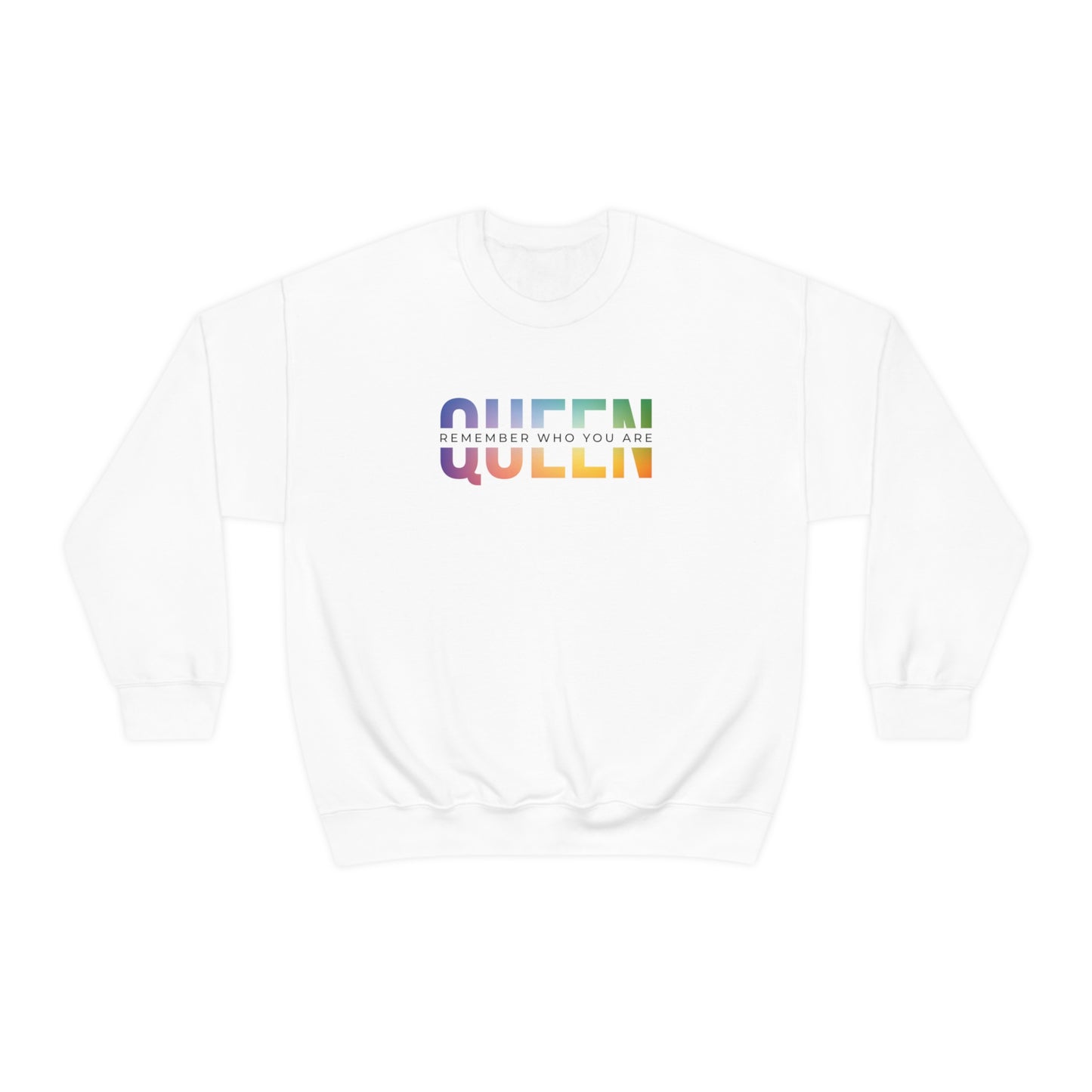 QUEEN Multi-color Crewneck Sweatshirt