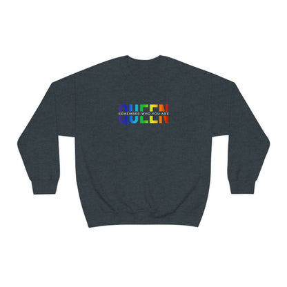 QUEEN Rainbow Crewneck Sweatshirt